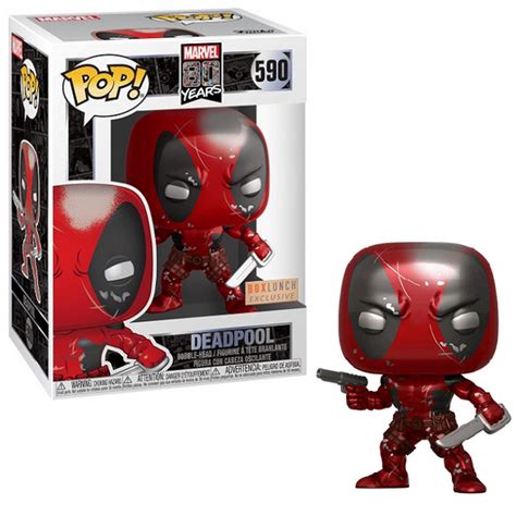 box lunch metallic deadpool|Deadpool hats.